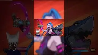 2XKO | Crazy Jinx clutch during livestream | #shorts #short #2xko #jinx #leagueoflegends
