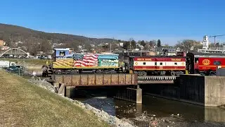 NSHR 2238 The Semiquincentennial Locomotive in and around Danville PA