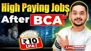 💥Best High Paying Jobs After BCA🤩 After BCA Highest Salary Jobs? BCA Salary #bca #bcajobs #bcacareer