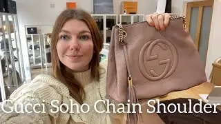 Обзор сумки через плечо Gucci Soho Chain