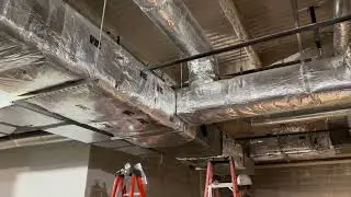 Grease Duct Job: 3M Fire Wrap around 16 gauge Carbon steel