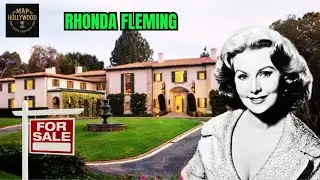Rhonda Fleming's Abandoned House, Husband, TRAGIC DEATH & Net Worth Left Behind | MAP Hollywood