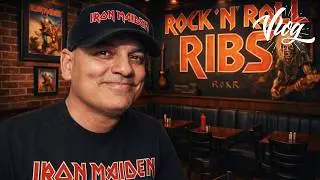 Así es ROCK N ROLL RIBS el restaurante temático de IRON MAIDEN 🎸