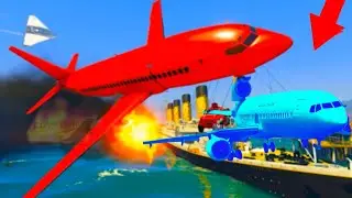 Ahmedabad Plane Crash: Air India Flight Carrying 242 Passengers Crashes Near Airport -Gta 5
