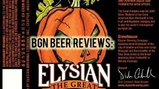Elysian The Great Pumpkin Imperial Pumpkin Ale | Beer Geek Nation Craft Beer Reviews