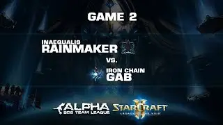 Alpha SC2 TeamLeague l [INAE] Rainmaker vs [I0C] Gab &ndash; Game 2