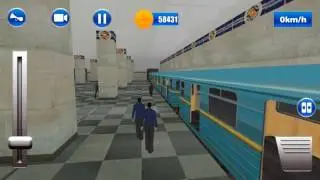 Let's play - Moscow Subway Train Simulator in 3D/ iOS and Android