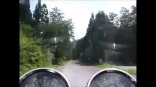 SR400で白神山地外縁まで行ってみた　その２
