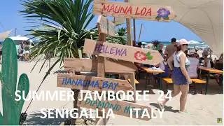 Senigallia , Summer Jamboree 2024 , Hawaian Beach , Marche Italy