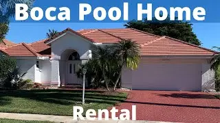Boca Pool Home For Rent. South Florida Homes For Rent.