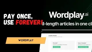 Wordplay AI Writer Review &ndash; Create Long-Form Content in Minutes!