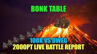 Conquest EP42 100k vs Dweghom Live 2000pt Battle Report