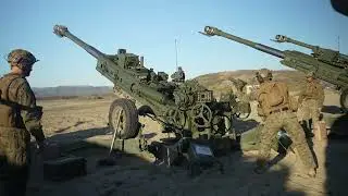 Real Firepower: U S  Marines Unleash M777 Artillery at Camp Pendleton