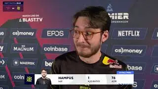 Hampus trolling ANALYSTS !!! CSGO
