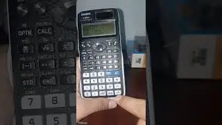How to clear the memory of your scientific calculator, Casio calculator  #calculator