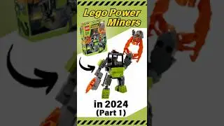 Rebuilding Lego Power Miners in 2024 (Part 1) #lego#legomech #legomoc