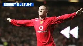 The Day Wayne Rooney Made His Man United Debut And Scored A Hattrick
