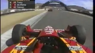 Bruno Junqueira onboard lap - Laguna Seca 2001