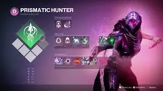 New Prismatic Pve Build & Fashion for Hunter with Spirit of Caliban & Liar's (Destiny 2)