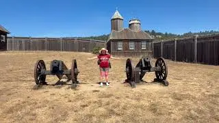 Russian Fort in America  !  Fort Ross - Hidden gem  - Historic  Fort and beach