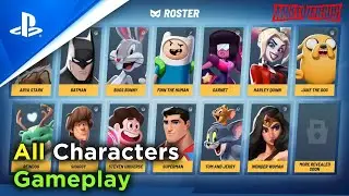 MultiVersus - All Characters Showcase (Gameplay Alpha)
