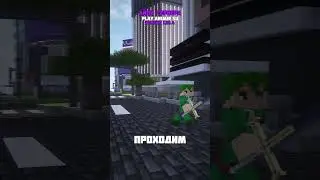 Я ВНУТРИ АНИМЕ СЕРВЕРА #ванпис #модынамайнкрафт #minecraft #блокс
