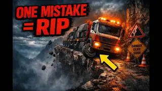 ETS2 Most Dangerous Road 😱 Rota Factory Map Extreme Delivery | Shadhonk