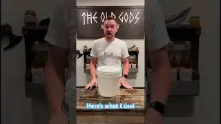 Here&rsquo;s what I use! 2 gallon fermenting bucket #mead