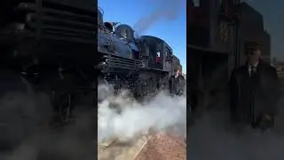 No 89 Departing from the station #steamlocomotive #steamengine #steamenginetrain #trains