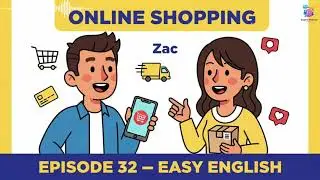 Online Shopping for Beginners &mdash; Easy English Conversation | Episode 32