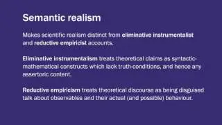 Stathis Psillos: Scientific Realism (1/7)
