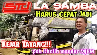UPDATE TERKINI SUDIRO TUNGGA JAYA LASAMBA - MJPM GARAGE - ELKUSLA BUS