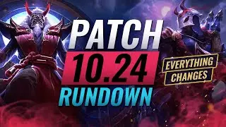 EVERYTHING CHANGES!!! - PATCH 10.24 RUNDOWN & PREDICTIONS - Teamfight Tactics