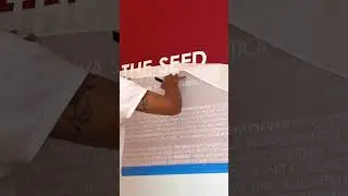 WE CAN DO IT ALL &mdash; EVEN PARAGRAPHS OF VINYL LETTERING! Professional installation in NYC!