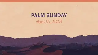 Palm Sunday: It takes just three days (feat. Tanner Kalina)