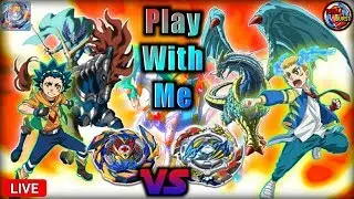 🔴 Beyblade Burst App Live 🔴 Play With Me