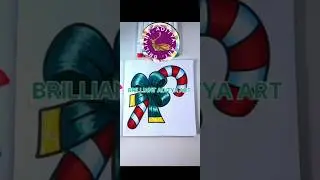 🍭How To Draw Christmas CANDY Drawing Step -By-Step For Beginners#candy#christmas#drawing#shorts#easy