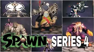 LA HISTORIA SEGUIA!! SPAWN FIGURAS  SPAWN SERIES 4 1996 RESEÑA