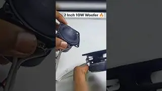 Testing My New 2 Inch 10W Woofer 🔥