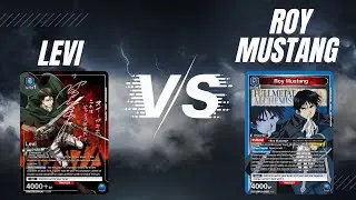 Roy Mustang Vs Levi Ackerman-Union Arena/Tcg