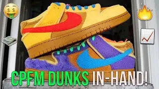 PRICES DOWN👀📉? CPFM X NIKE SPONGE DUNK LOWS JUST DROPPED! (In-Hand Review/UNBOXING)