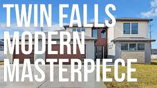 This Twin Falls Home For Sale is a Modern Masterpiece. Twin Falls Realtor Stan Tobiason Real Estate.