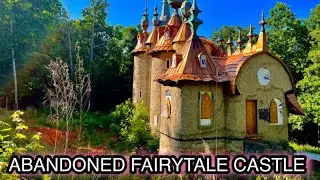 CASTLE MONT ROUGE: Abandoned Fairytale castle on a hill North Carolina