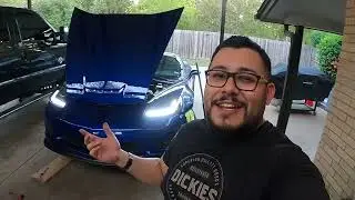 Установка и обзор фар C7 Style C6 Corvette из интернет-магазина EOS Extreme!