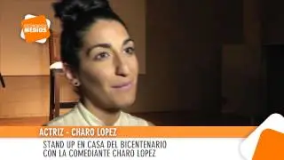 0060 CHARO LOPEZ   Stadn up en Casa del Bicentenario con la comediante Charo Lopez