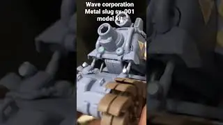 Metal slug sv-001 model kit beginner build