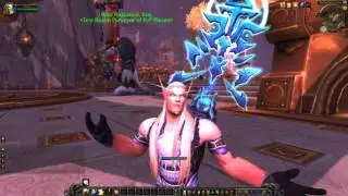 WOW PTR 7.3 - Priest Animation - Blood Elf Male