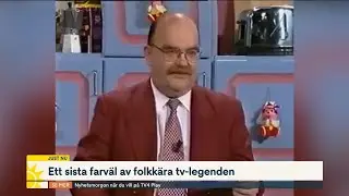 Ett sista farväl av folkkära tv-legenden: ”Hedrande och högtidligt” | Nyhetsmorgon | TV4 & TV4 Play
