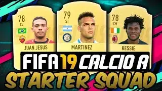 AMAZING CALCIO A STARTER SQUAD! - FIFA 19 ULTIMATE TEAM