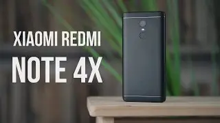 Черный Xiaomi Redmi Note 4X. Распаковка, первое впечатление, тест камер.